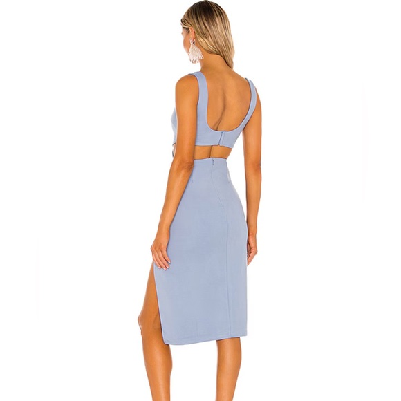 Titus Midi Dress in Baby Blue Lovers and Friends Size XS - Picture 2 of 2